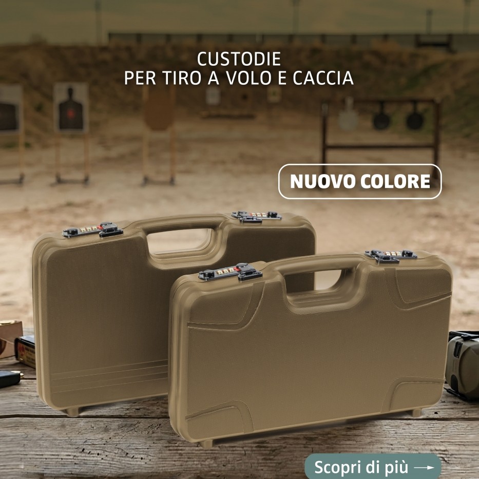 Custodie per tiro a volo e caccia - color sabbia