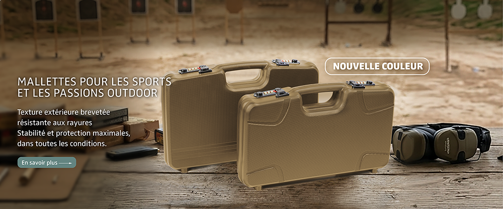Mallettes pour les sports et les passions outdoor